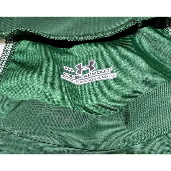 Under Armour Stock Tempo Racerback Jersey 2XL Green & White - Picture 4 of 5